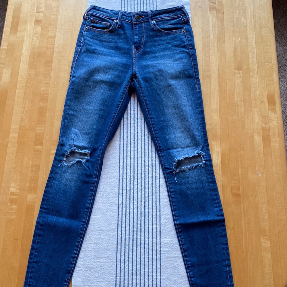 True Religion Halle Mid Rise Super Skinny